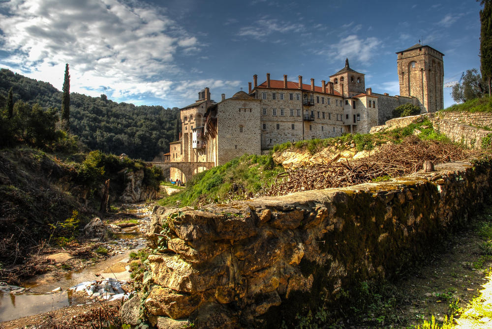 Hilandar, Sveta Gora, Manastir